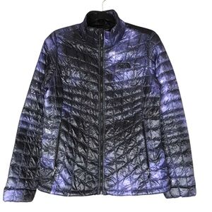 Wms Med The North Face Thermoball Stars Galaxy Puffer Constellation Coat Jacket
